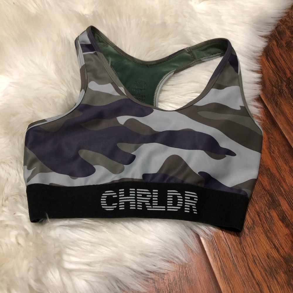 CHRLDR Camo Sports Bra